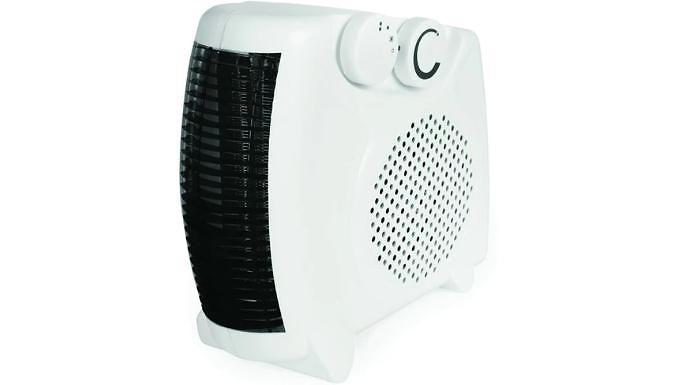 2000W Electric Fan Heater with Overheat Protection from Discount Experts