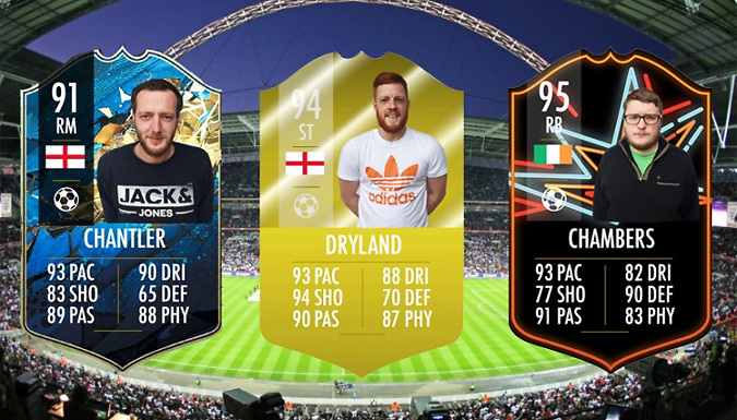 Personalised Ultimate Team Card - Small or Large from Discount Experts