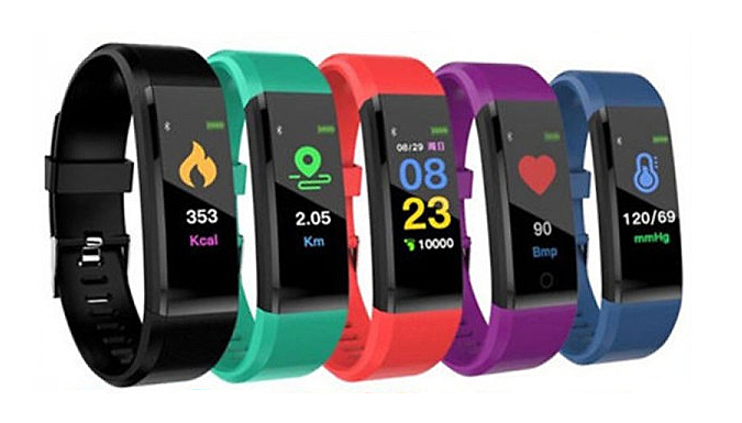115 Plus 15-in-1 Smart Watch- 5 Colours from Discount Experts