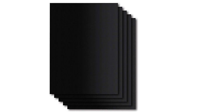 Non-Stick BBQ Grill Mats - 2, 4 or 6-Pack from Discount Experts