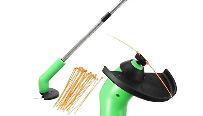 Extendable Grass Trimmer - 24 Free Zip Ties. from Discount Experts