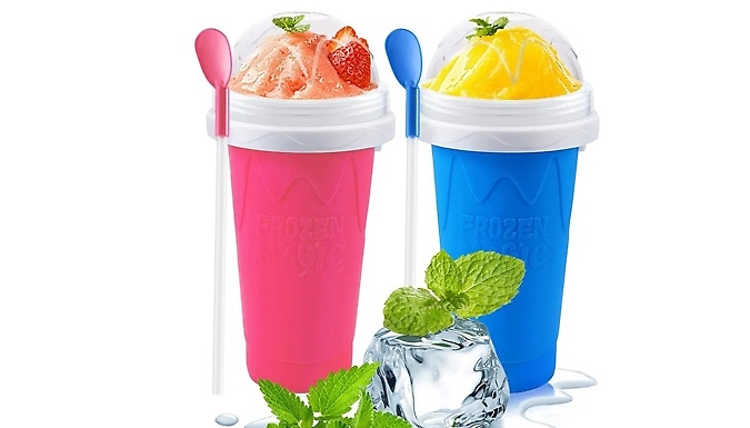 Magic Frozen Instant Slushy Maker Cup - 4 Colours from Discount Experts