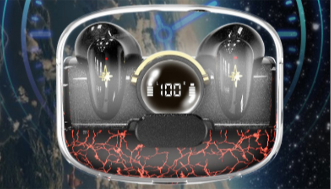 Space Capsule Wireless Headset from Discount Experts