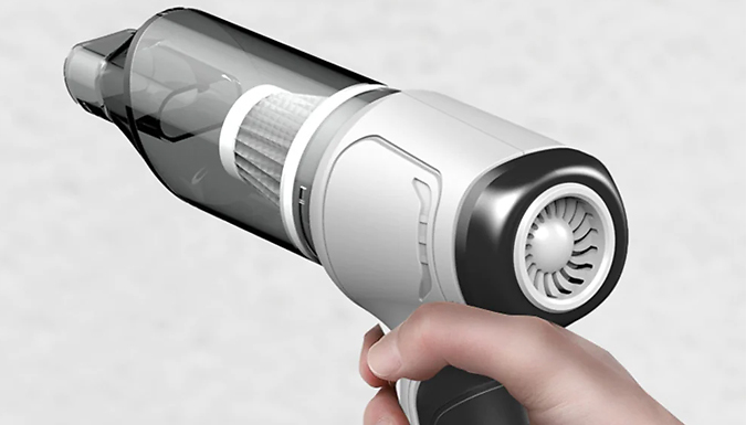 USB Chargeable Wireless Car Vacuum Cleaner from Discount Experts