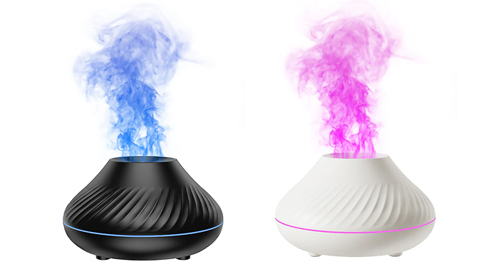 Volcano Essential Oil Aroma Diffuser Lamp - 2 Colours from Discount Experts