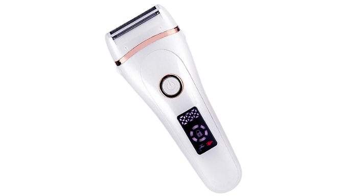 3-in-1 Wet & Dry Rechargeable LCD Shaver - 2 Colours from Discount Experts