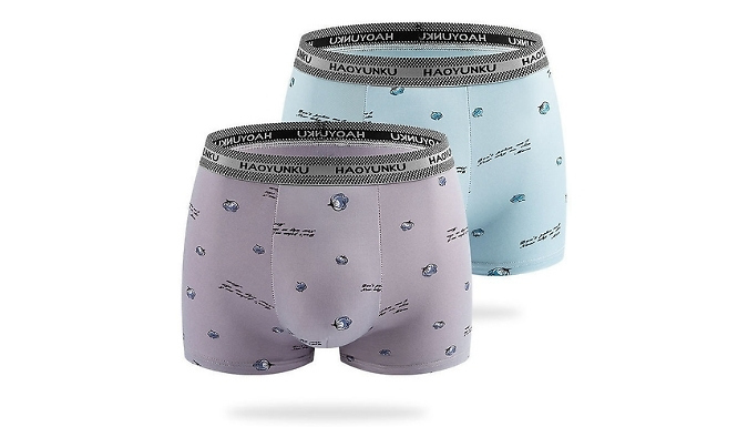 4-Piece Men's Boxers Set - 2 Options, 5 Sizes. at Discount Experts