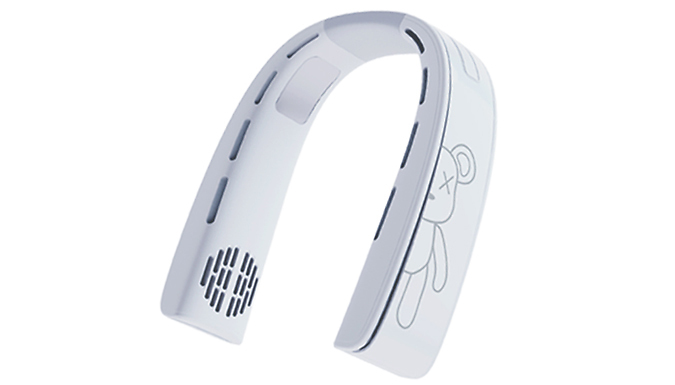 Portable Foldable Bladeless USB Neck Fan - 3 Colours from Discount Experts