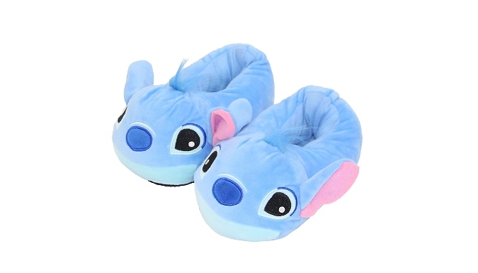 Monster Plush Slippers - 2 Colours & 2 Sizes from Discount Experts