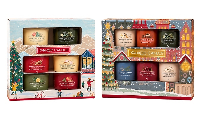 Yankee Candle 6-Piece Votive Candle Gift Set - 2 Options