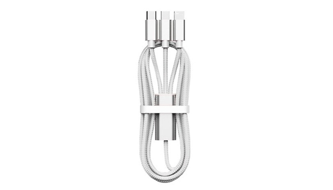 3-in-1 USB Fast Charging Braided Cable - 4 Colours. from Discount Experts