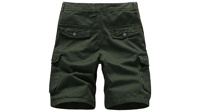 Men's Cargo Shorts - 4 Colours & 4 Sizes at Discount Experts