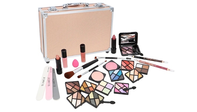 Glamza 84-Piece 'Hot to Handle' Vanity Case at Discount Experts