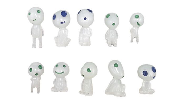 10-Piece Glow-in-the-Dark Alien Ornaments - 3 Colour Options, 3 Pack Options from Discount Experts