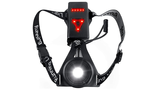 USB Rechargeable Waterproof Running Light from Discount Experts