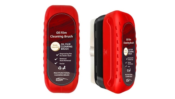 Oil Film Cleaning Brush for Glass from Discount Experts