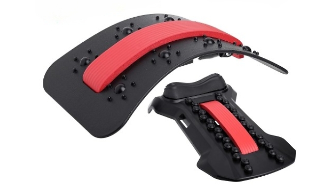 2-in-1 Adjustable Back and Neck Posture Corrector at Discount Experts