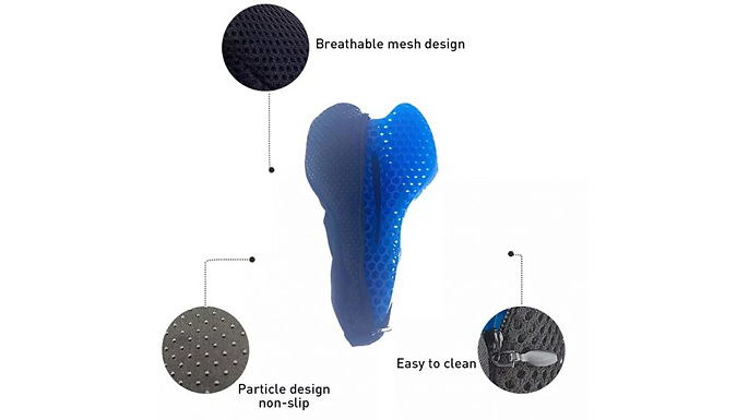 Breathable Bicycle Seat Cover - 1 or 2 from Discount Experts