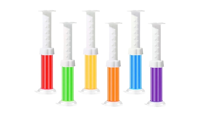 6-Pack of Flower Toilet Deodoriser Tubes - 6 Scents. from Discount Experts