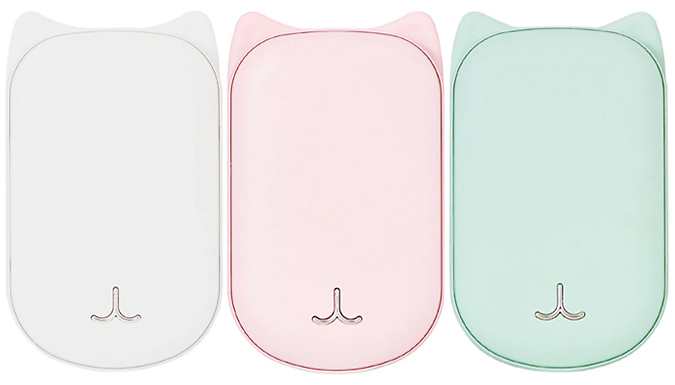 2-in-1 Power Bank Hand Warmer - 3 Colours. from Discount Experts