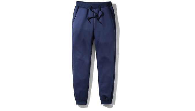 Men's Sherpa Lined Joggers - 3 Colours, 6 Sizes from Discount Experts