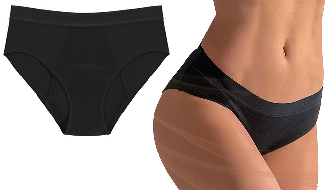 Leak-Proof Bamboo Period Pants - 7 Sizes & 5 Colours at Discount Experts