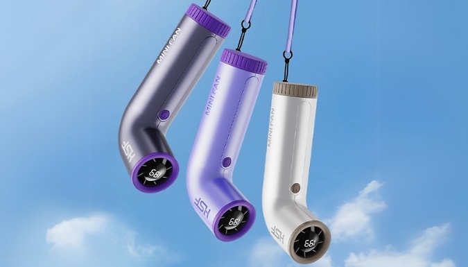 Handheld Airflow Portable Fan - 3 Colours from Discount Experts