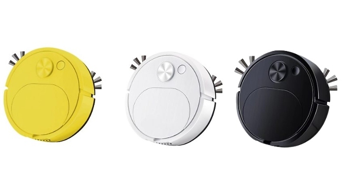 Mini Intelligent Sweeping Robot - 3 Colours from Discount Experts