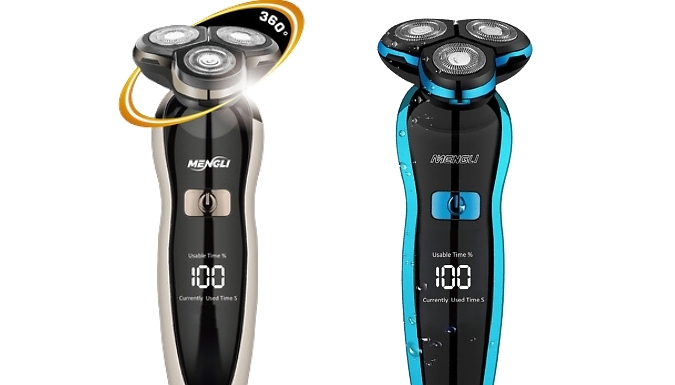 Dual Use Wireless Electric Shaver - 2 Colours from Discount Experts