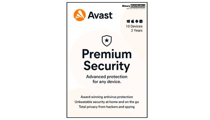 2 or 3-Year License with Avast Premium Security 2025 - 10 Devices from Discount Experts