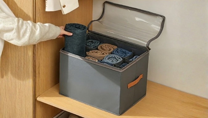 Foldable Fabric Shoe Storage Box - 3 Colours