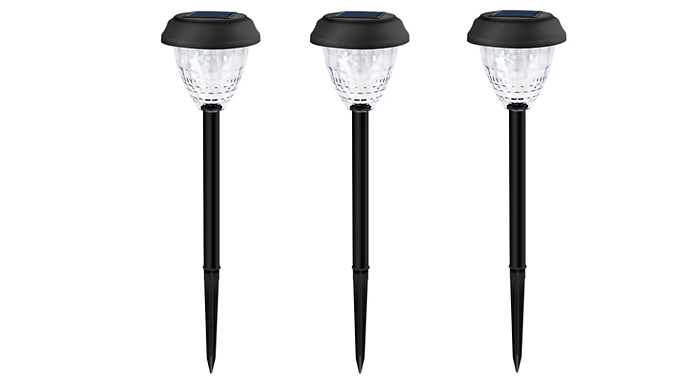 1, 2 or 4 Mandala Pattern Solar Garden Lawn Lights - 2 Colours from Discount Experts