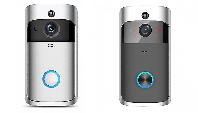 3in1 Wi-Fi Video Doorbell With Optional Chime - 2 Colours from Discount Experts