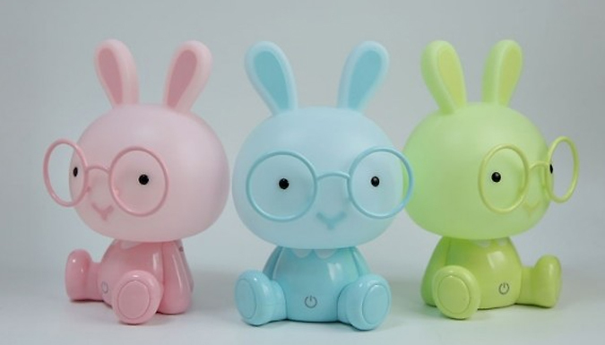 Cute Bunny LED Night Lamp - 3 Colours from Discount Experts