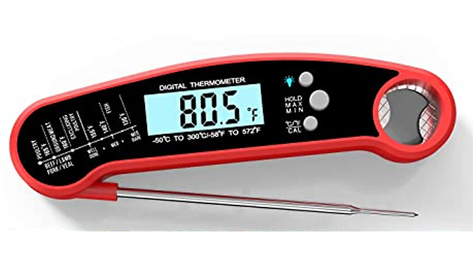 Digital Meat Cooking Thermometer from Discount Experts