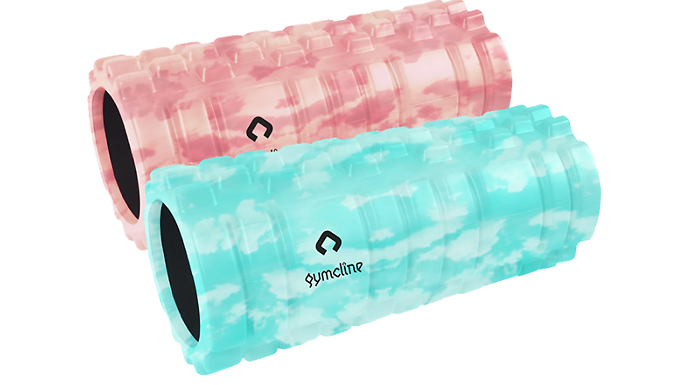 Gymcline EVA Cloud Design Foam Roller - 2 Colours from Discount Experts