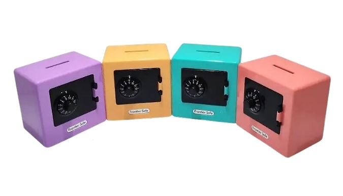 Kid's Coin Saving Piggy Bank - 4 Colours from Discount Experts