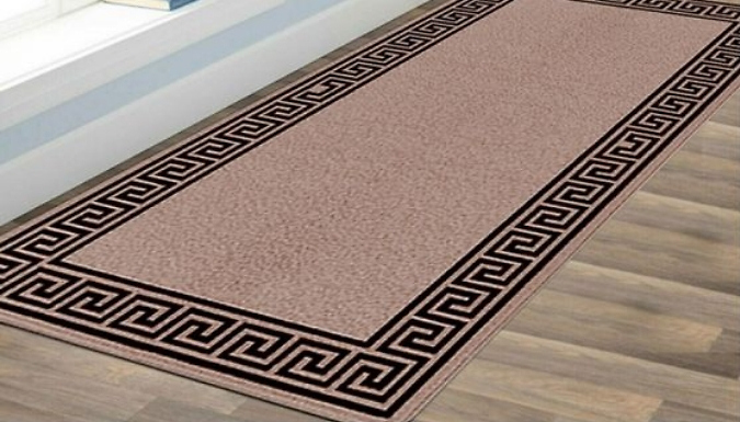 Stylish Non-Slip Doormat or Runner - 11 Colours, 8 Sizes. from Discount Experts