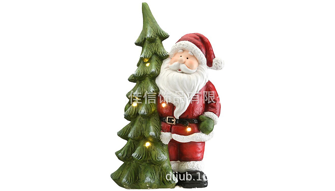Christmas Resin Lantern Decoration - 2 Styles at Discount Experts