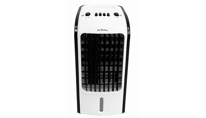 80W AirArctic Oscillating Air Cooler with Humidifier + Ice Pack! Deal Price £34.99