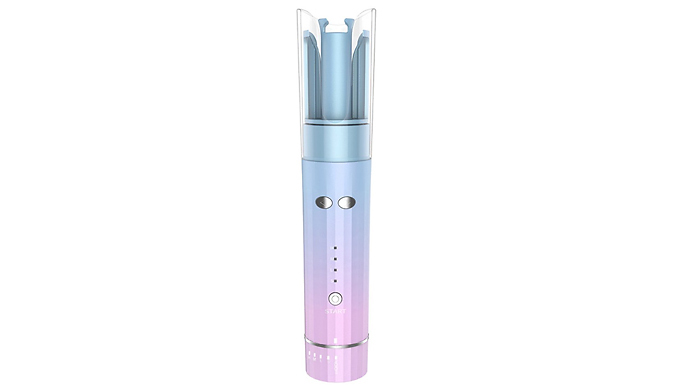 Automatic Portable Cordless Curling Iron from Discount Experts
