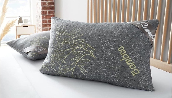Bamboo Memory Foam Pillow from Discount Experts