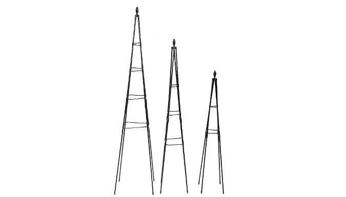 Garden Gear Metal Tower Trellis - 3 Sizes at Discount Experts