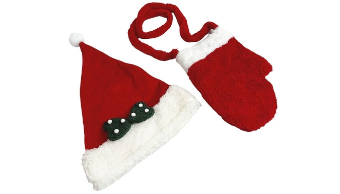 Christmas Hat & Bag Set - 5 Options at Discount Experts