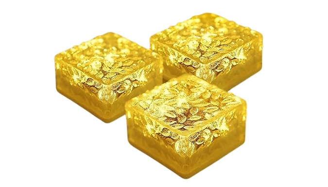 Solar Powered LED Brick Lights - 2 Sizes & 3 or 6 Pack. from Discount Experts