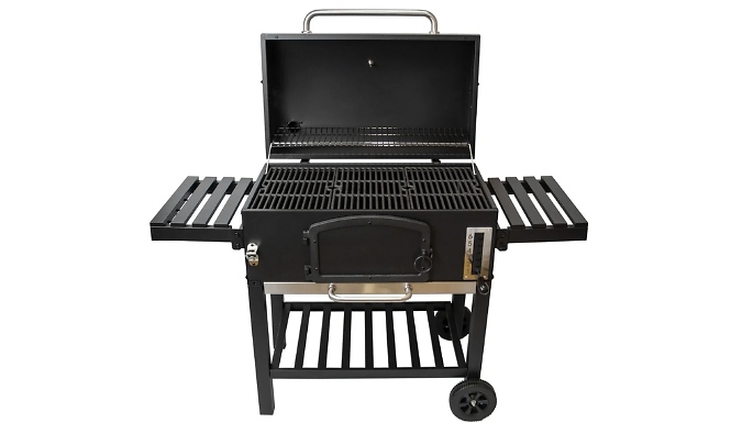 XXL BBQ Smoker – FREE Rain Cover & Wire Brush! XXL BBQ Smoker – FREE Rain Cover & Wire Brush!