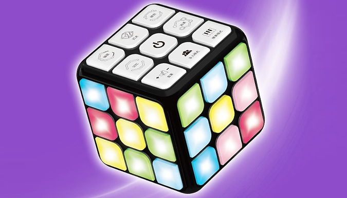 Magic Light-Up Cube Game from Discount Experts