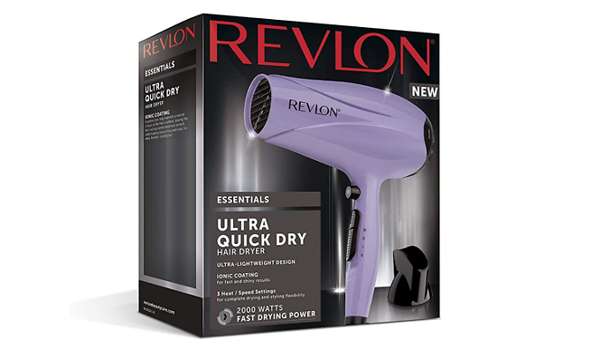 REVLON Essentials Ultra Quick Dry Hair Dryer Deal Price £19.99