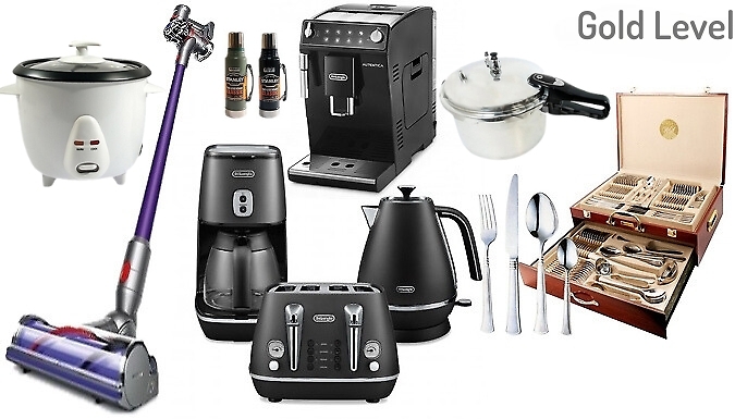 Luxury 'Home and Kitchen' Mystery Deal - Dyson, Morphy Richards, Tefal and More. from Discount Experts