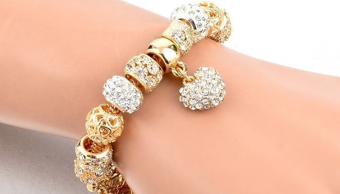 Gold & Silver Coloured Charm Bracelet from Discount Experts